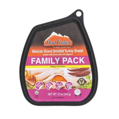 Hod Golan Mexican Brand Smoked Turkey Breast Family Pack 12 oz