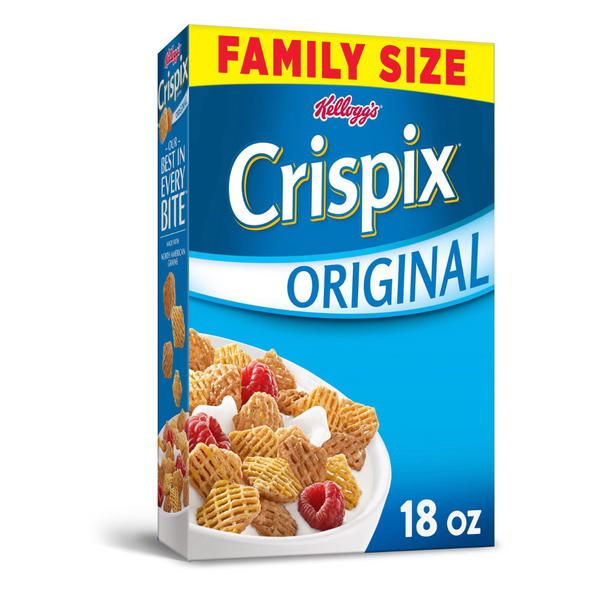 Kellogg's Crispix Original Breakfast Cereal 18 oz