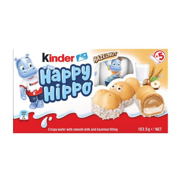 Kinder Happy Hippo Hazelnut 5 ct