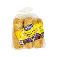 Korn's Whole Wheat Baguettes 10 oz