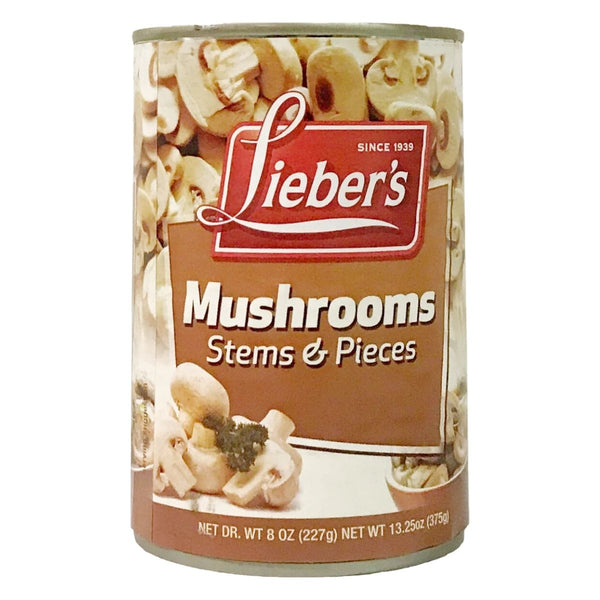 Lieber's Stems & Pieces Mushrooms 8 oz