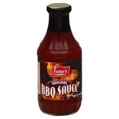 Lieber's BBQ Sauce Original 18 oz