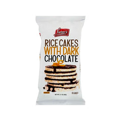Lieber's Brittle Topped Dark Chocolate Rice Cakes 3.7 oz