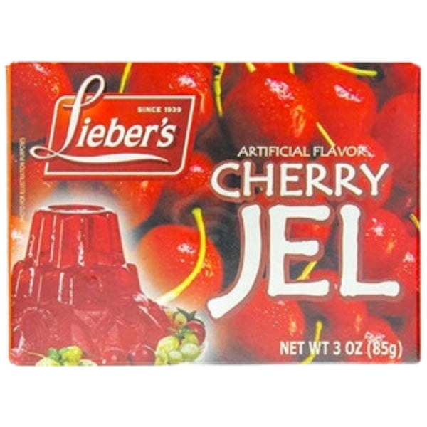 Lieber's Cherry Jelly Cups 3 oz