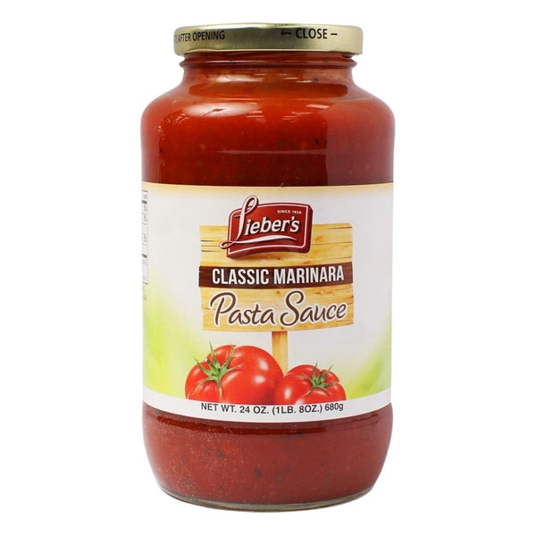 Lieber's Classic Marinara Pasta Sauce 24 oz
