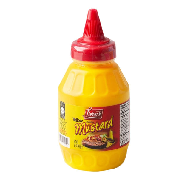 Lieber's Imitation Yellow Mustard 8.5 oz