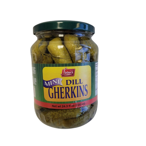 Lieber's Mini Gherkins 24.3 oz