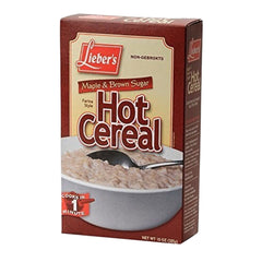 Lieber's Maple & Brown Sugar Hot Cereal 10 oz