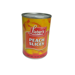 Lieber's Peach Halves 15 oz