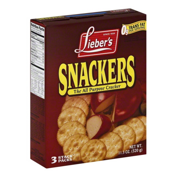Lieber's Salted Snackers 11.3 oz