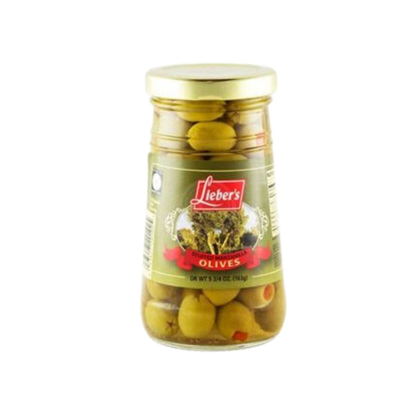 Lieber’s Stuffed Manzanilla Olives 5.75 oz