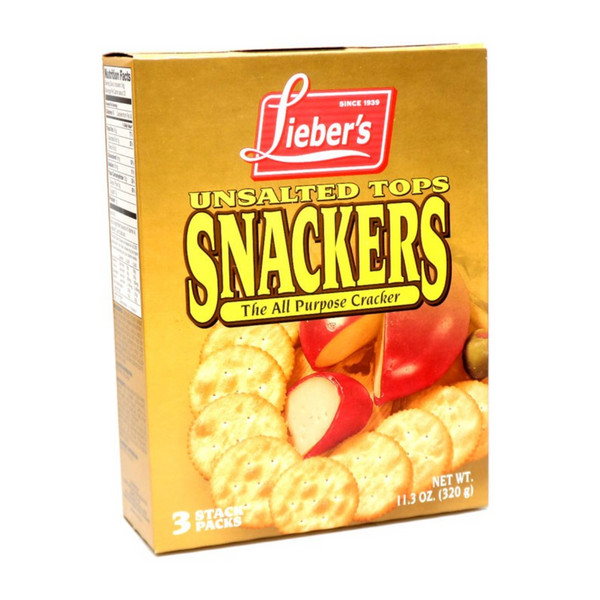 Lieber's Unsalted Snackers 11.3 oz