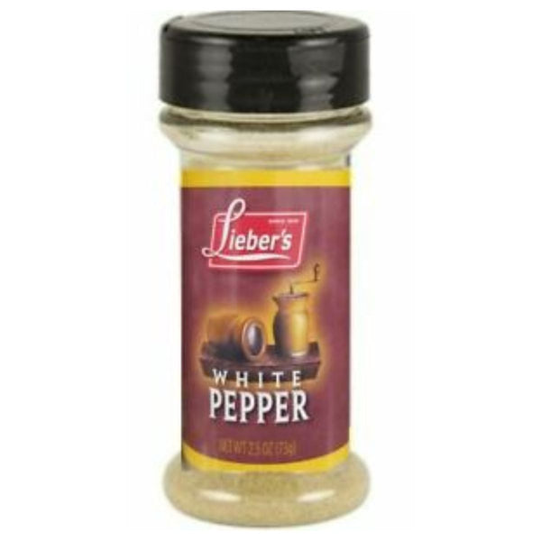 Lieber's White Pepper 2.5 oz