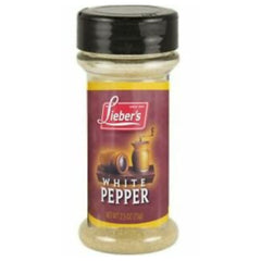 Lieber's White Pepper 2.5 oz