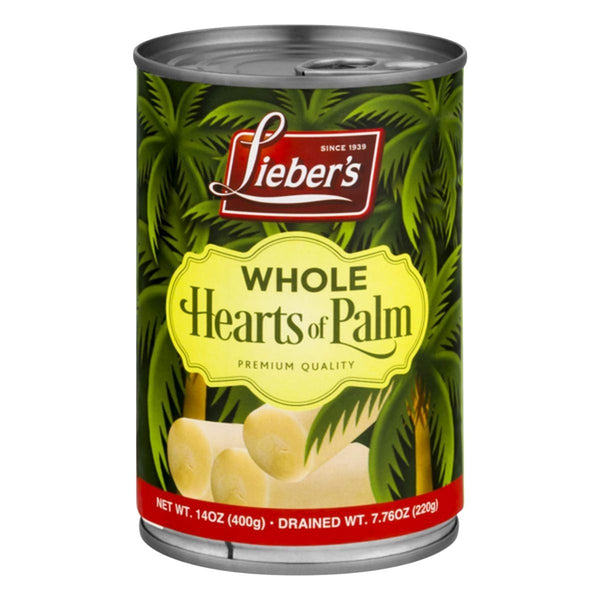Lieber's Whole Hearts of Palms 14 oz