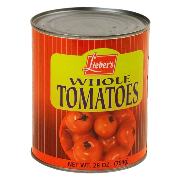 Lieber's Whole Tomatoes 28 oz