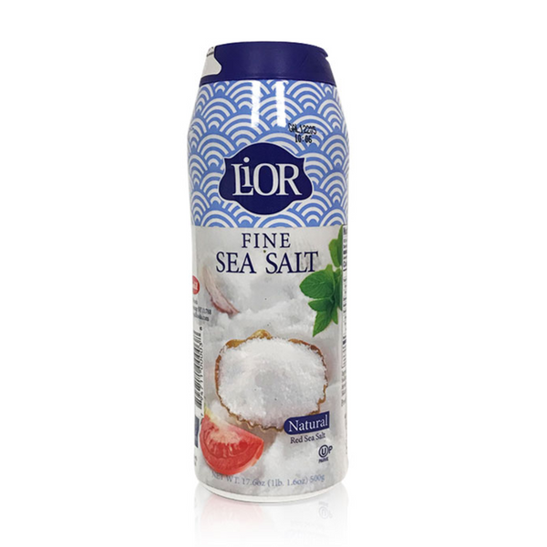 Lior Fine Sea Salt 17.6 oz