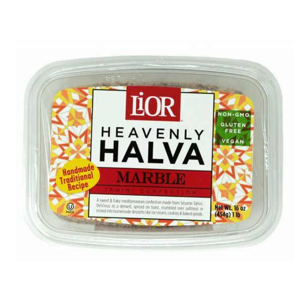 Lior Heavenly Marble Halva 16 oz