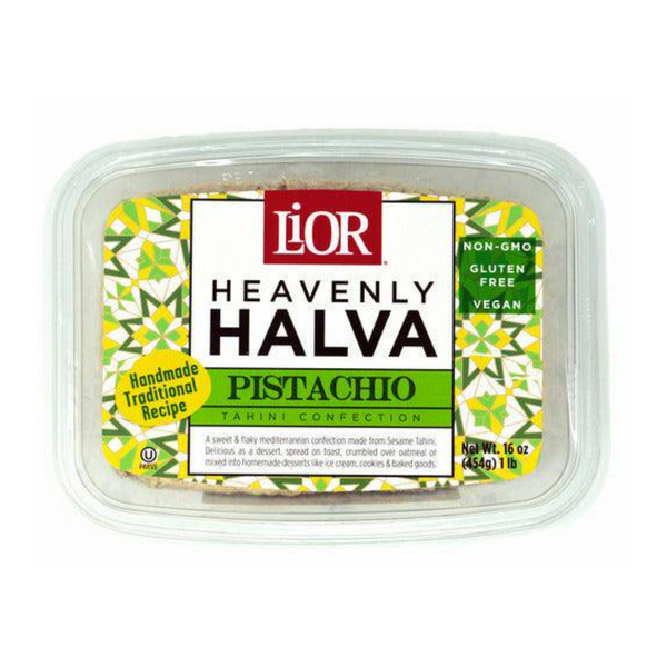 Lior Heavenly Pistachio Halva 16 oz