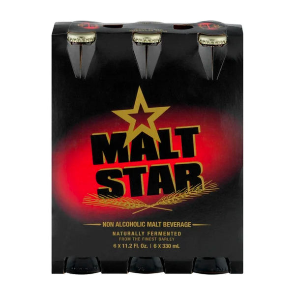 Malt Star Non-Alcoholic Beer 6 ct