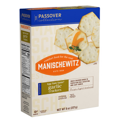 Manischewitz Garlic Tam Tam Crackers 8 oz
