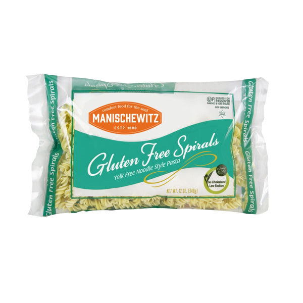 Manischewitz Gluten Free Spiral Egg Noodles 12 oz