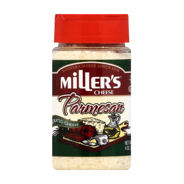 Miller's Grated Parmesan Cheese 4 oz