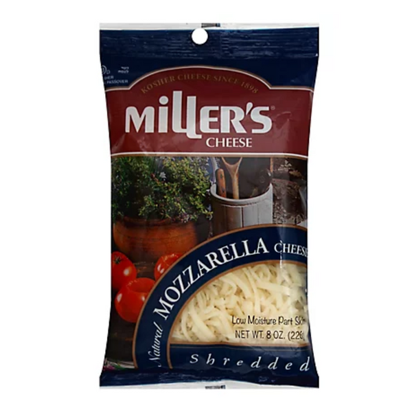 Miller's Mozzarella Cheese 8 oz