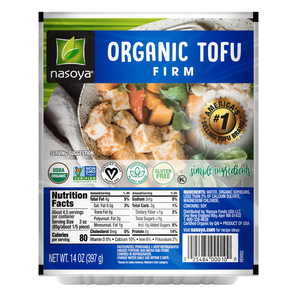 Nasoya Organic Firm Tofu 14 oz