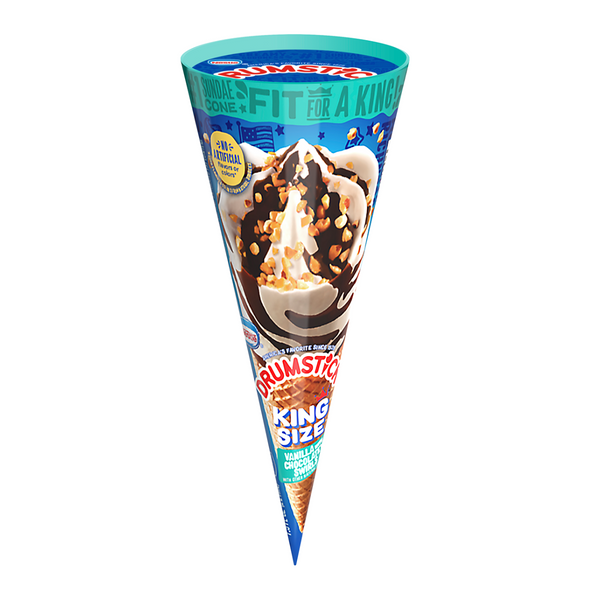 Nestle King Size Vanilla with Chocolatey Swirls Sundae Cone 7.5 oz