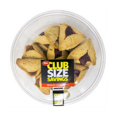 Oberlander Club Size Hamentashen Assorted 18 oz