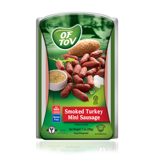Of Tov Smoked & Cured Mini Kabanos Sausage 7 oz
