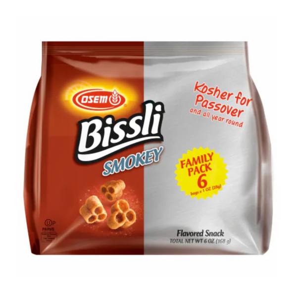 Osem Bissli Smokey Flavored Snacks Family Pack 6 ct
