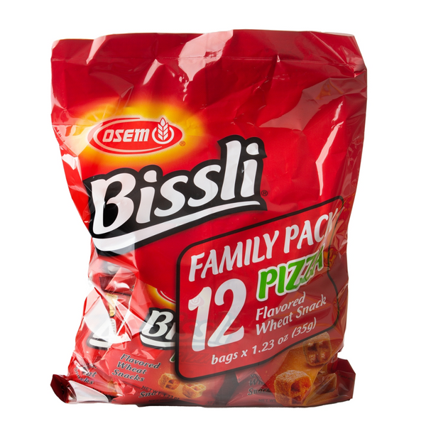 Osem Pizza Bissli Family Pack 12 ct