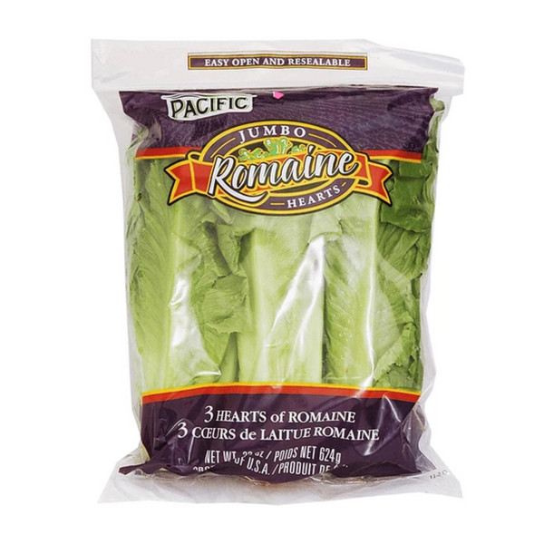 Pacific Jumbo Romaine Lettuce 3 ct