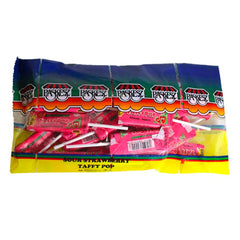 Paskesz Strawberry Taffy Pops 10.5 oz