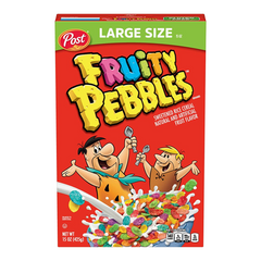 Post Fruity Pebbles Cereal 15 oz