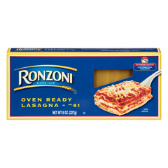 Ronzoni Oven Ready Lasagna 8 oz