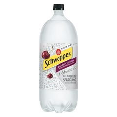 Schweppes Black Cherry Sparkling Seltzer Water 2 lt