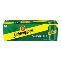 Schweppes Ginger Ale Cans 12 ct