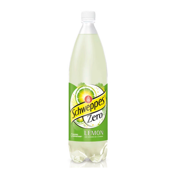 Schweppes Lemon Zero Sugar 1.5 lt