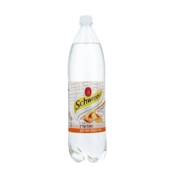 Schweppes Peach Flavored Soda 1.5 lt
