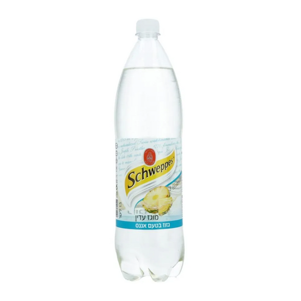 Schweppes Pineapple Soda No Sugar 1.5 lt