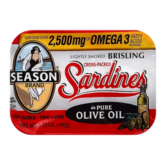 Season Cross Pack Sardines 3.75 oz
