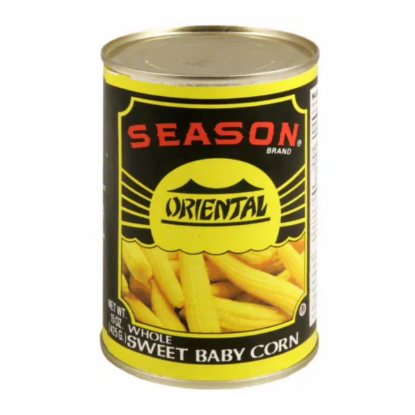 Season Whole Sweet Baby Corn 15 oz
