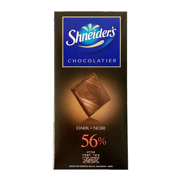 Shneider's Dark Chocolate 56% Cocoa 3.5 oz