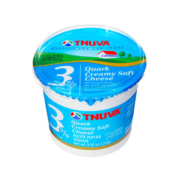 Tnuva Quark Creamy Soft Cheese 3% Fat 8.82 oz