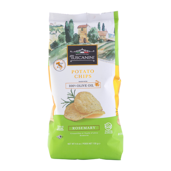 Tuscanini Olive Oil Potato Chips Rosemary 4.6 oz