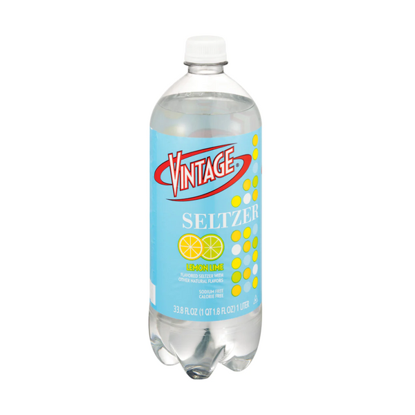 Vintage Lemon Seltzer 33.8 oz