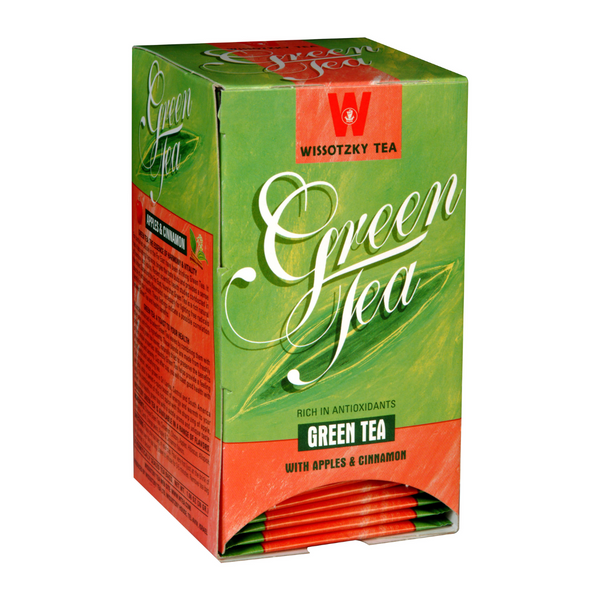 Wissotzky Apple & Cinnamon Green Tea 20 ct